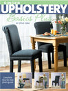 Singer Upholstery Basics Plus (eBook): Complete Step-by-Step Photo Guide